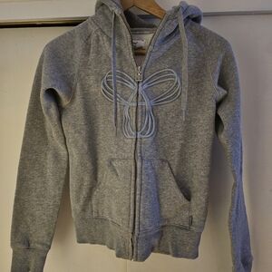 TNA Gray Fleece-Lined Hoodie